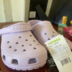 Lavendar Crocs -NEW-
